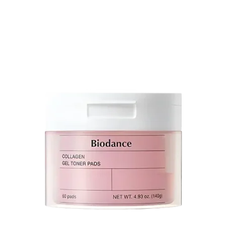 مسحات التونر الهلامية بالكولاجين من بادودانس Biodance Collagen Gel Toner Pads
